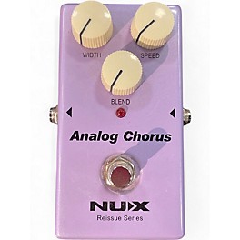 Used NUX ANALOG CHORUS Effect Pedal
