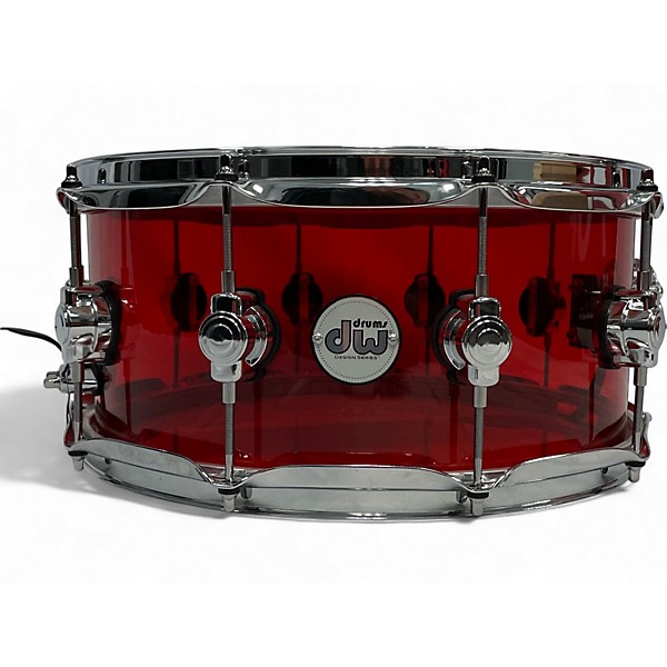 Used DW 14X6.5 Design Series Snare Ruby Drum