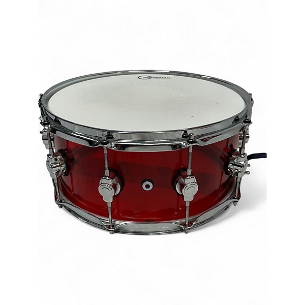 Used DW 14X6.5 Design Series Snare Ruby Drum