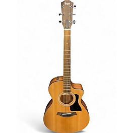 Used Taylor 112ce Natural Acoustic Electric Guitar