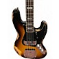 Used 2023 Fender LTD CUSTOM 64' JAZZ BASS HEAVY RELIC 3 Tone Sunburst Electric Bass Guitar