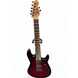 Used Sterling by Music Man Jason Richardson Cutlass Signature 7-String Dark Scarlet Burst Solid Body Electric Guitar