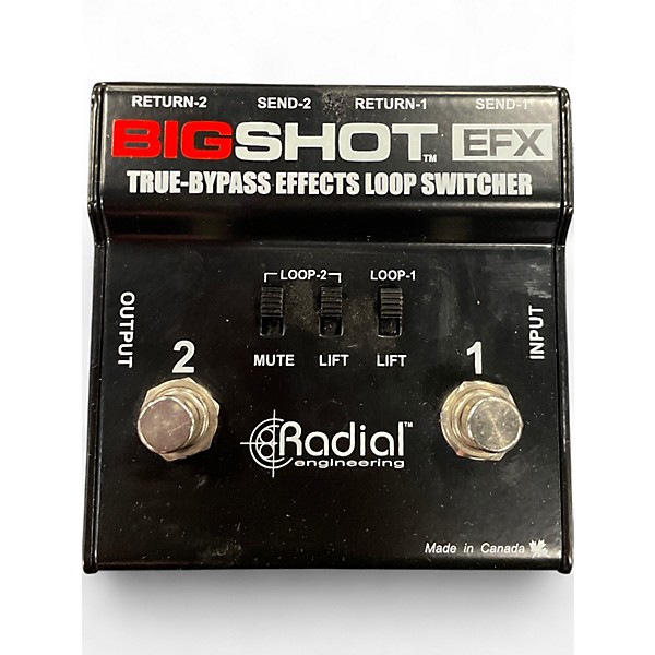 Used Radial Engineering Big Shot EFX Pedal