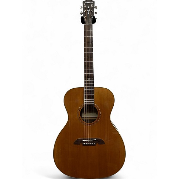 Used Alvarez AF75 Folk CEDAR Acoustic Guitar