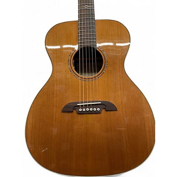 Used Alvarez AF75 Folk CEDAR Acoustic Guitar