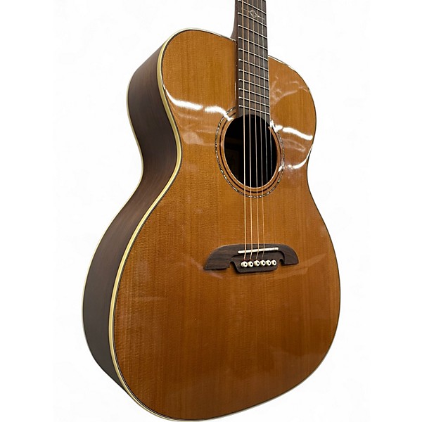 Used Alvarez AF75 Folk CEDAR Acoustic Guitar
