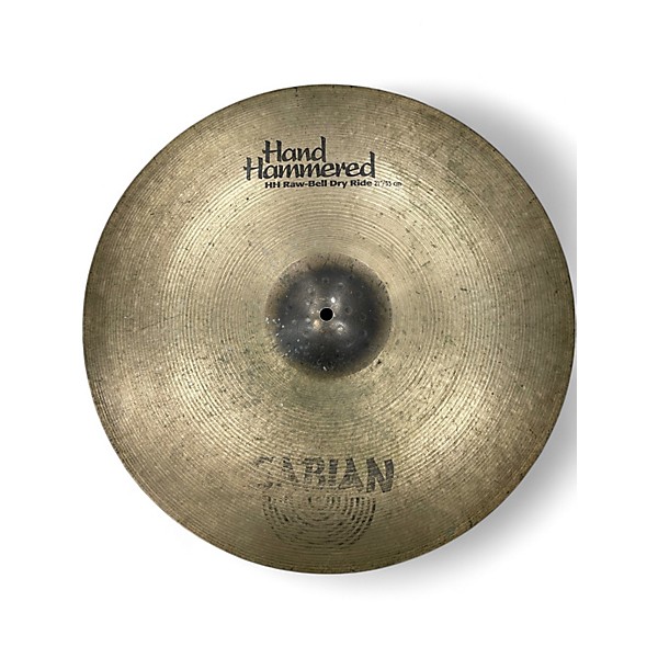 Used SABIAN 21in HH Raw-Bell Dry Ride Cymbal