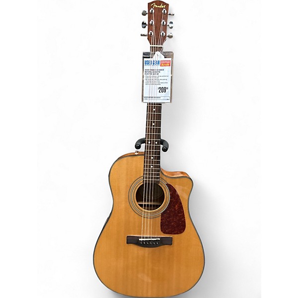 Used Fender CD140SCE Natural Acoustic Electric Guitar,New Products : American Fashion Style Bags On Sale