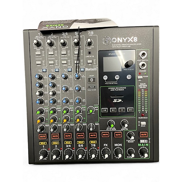 Used Mackie ONYX 8 Unpowered Mixer