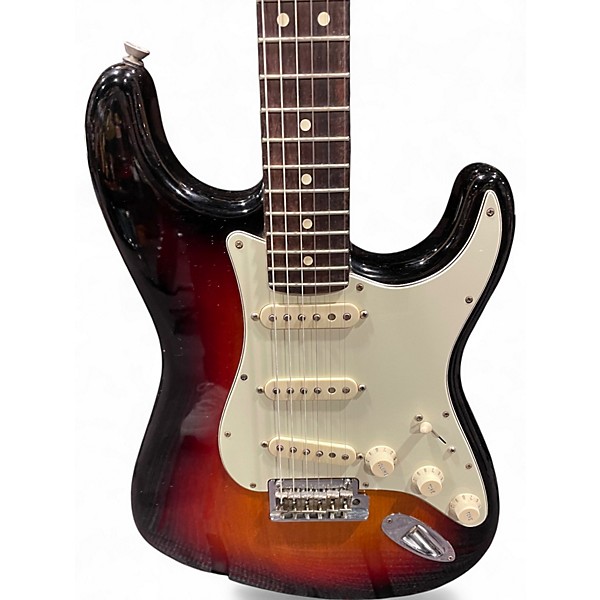 Used 2018 Fender American Professional II Stratocaster 3 Tone Sunburst Solid Body Electric Guitar