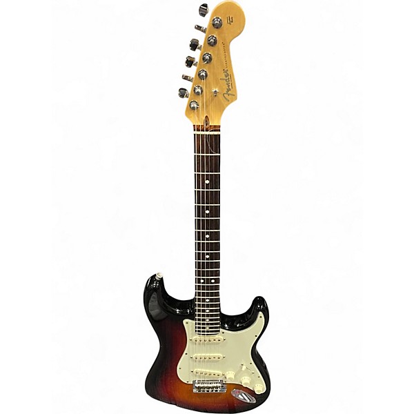 Used 2018 Fender American Professional II Stratocaster 3 Tone Sunburst Solid Body Electric Guitar