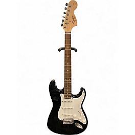 Used Squier Affinity Stratocaster BLACK Solid Body Electric Guitar