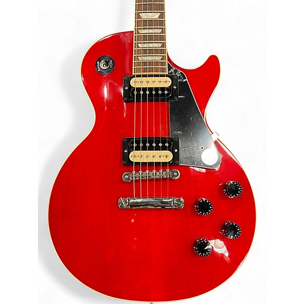 Used 2019 Gibson LES PAUL CLASSIC TRANSPARENT CHERRY Solid Body Electric Guitar