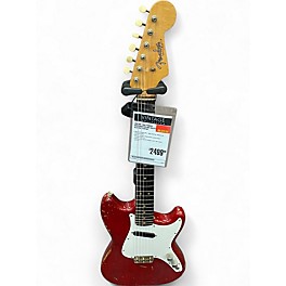 Vintage 1963 Fender MUSICMASTER Red Solid Body Electric Guitar