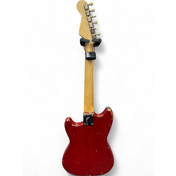 Vintage 1963 Fender MUSICMASTER Red Solid Body Electric Guitar