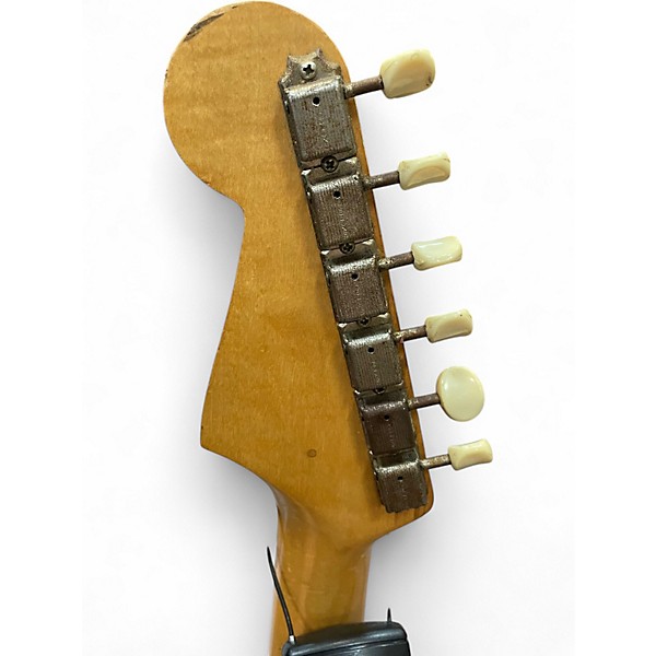 Vintage 1963 Fender MUSICMASTER Red Solid Body Electric Guitar