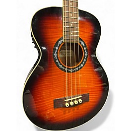 Used Fender T Bucket Bass 3 Tone Sunburst Acoustic Bass Guitar