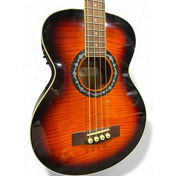 Used Fender T Bucket Bass 3 Tone Sunburst Acoustic Bass Guitar