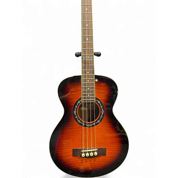 Used Fender T Bucket Bass 3 Tone Sunburst Acoustic Bass Guitar