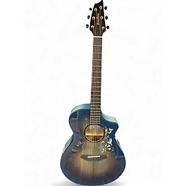 Used Breedlove PURSUIT EX S CONCERT BE CE Blue Burst Acoustic Electric Guitar