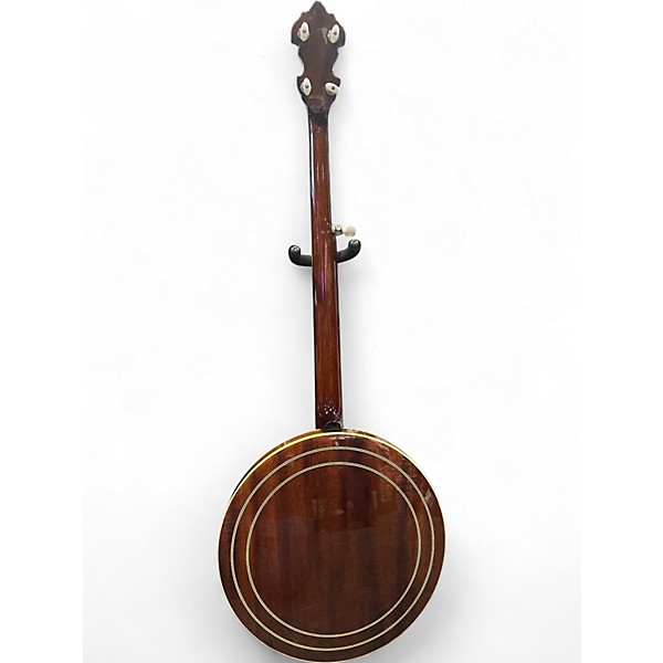 Used Recording King the elite hearts & flowers Natural Banjo