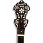 Used Recording King the elite hearts & flowers Natural Banjo
