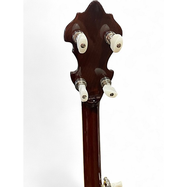 Used Recording King the elite hearts & flowers Natural Banjo