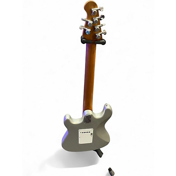 Used Sterling by Music Man Cutlass HSS Silver Solid Body Electric Guitar