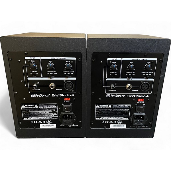 Used PreSonus ERIS STUDIO 4 (PAIR) Powered Monitor