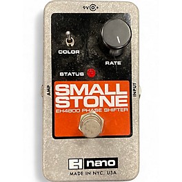 Used Electro-Harmonix Small Stone Phase Shifter Effect Pedal