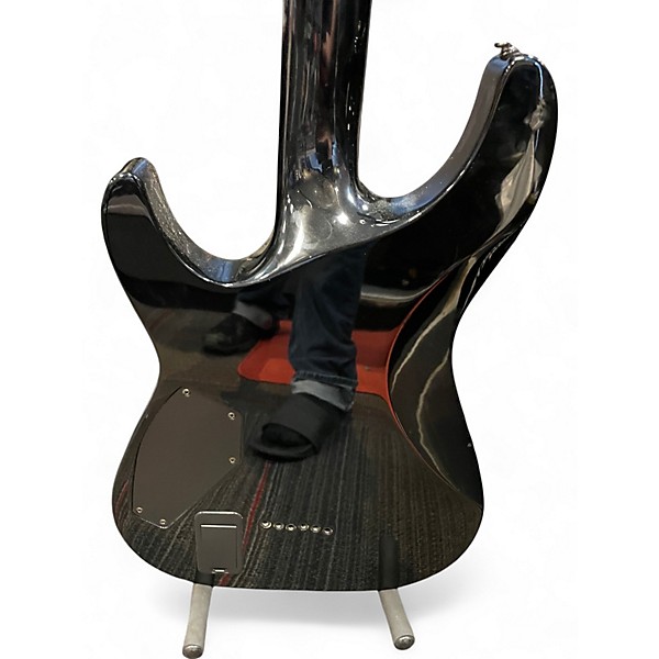 Used Schecter Guitar Research Hellraiser C1 Hybrid Black Solid Body Electric Guitar