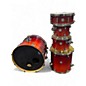 Used Mapex 4 Piece Meridian Birch Cherry Fade Drum Kit thumbnail