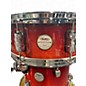 Used Mapex 4 Piece Meridian Birch Cherry Fade Drum Kit