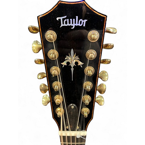 Used Taylor 956CE Natural 12 String Acoustic Electric Guitar