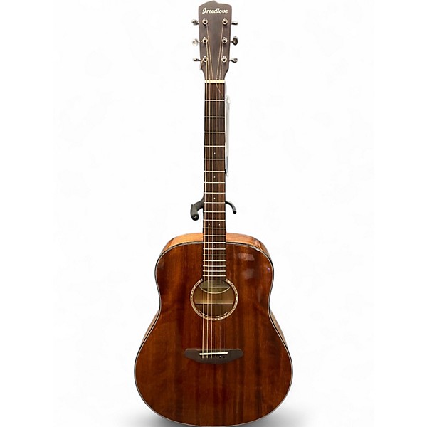 Used Breedlove Pursuit Dreadnought Mahogany Mahogany Acoustic Electric Guitar