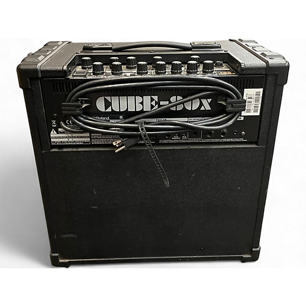 Used Roland Cube 80X 80W 1x12 Guitar Combo Amp