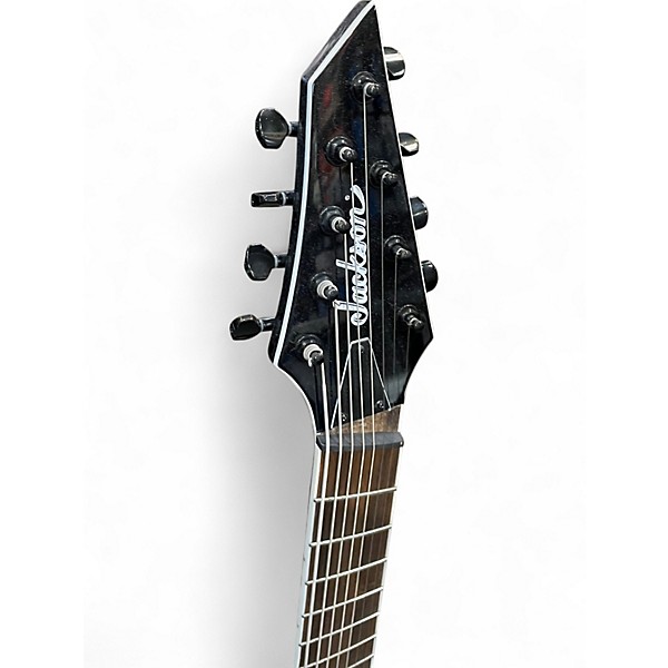 Used Jackson X SERIES SOLOIST SLAT8 Black Solid Body