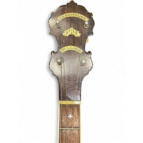 Used Paramount STYLE 1 WALLANGE Antique Natural Banjo