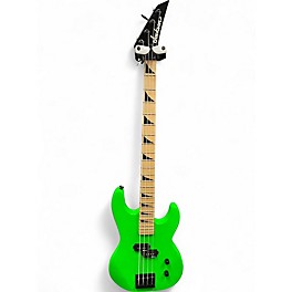 Used Jackson Jackson Limited-Edition JS Series JS1M Concert Bass Neon Gre GREEN Electric Bass Guitar