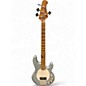 Used Sterling by Music Man StingRay Classic Silver Electric Bass Guitar thumbnail