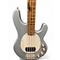 Used Sterling by Music Man StingRay Classic Silver Electric Bass Guitar