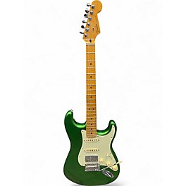 Used Fender PLAYER PLUS STRATOCASTER Metallic Green Solid Body Electric Guitar