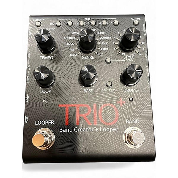 Used DigiTech Trio+ Band Creator Plus Looper Pedal