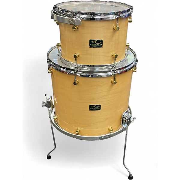 Used 2005 Canopus 3 Piece RFM 3 Piece Natural Drum Kit