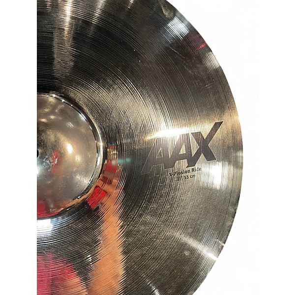 Used SABIAN 21in AAX XPLOSION RIDE Cymbal