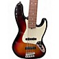 Used Fender American Professional Jazz Bass V Sunburst Electric Bass Guitar