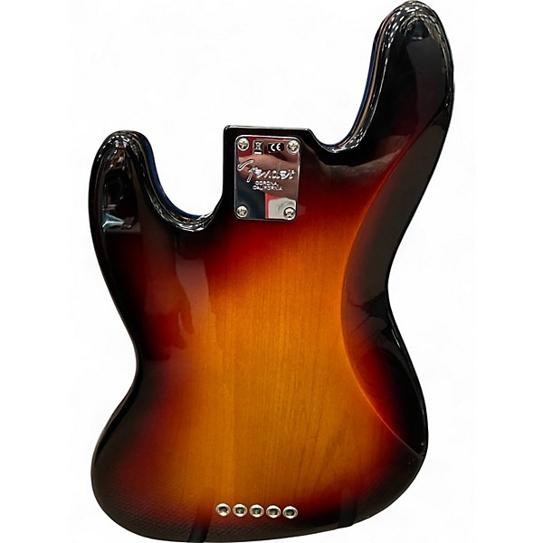 Used Fender American Professional Jazz Bass V Sunburst Electric Bass Guitar