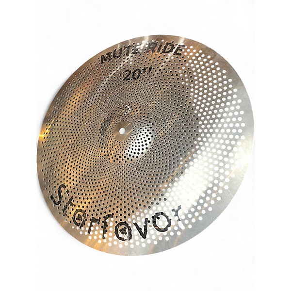 Used Starfavor 20in mute ride Cymbal