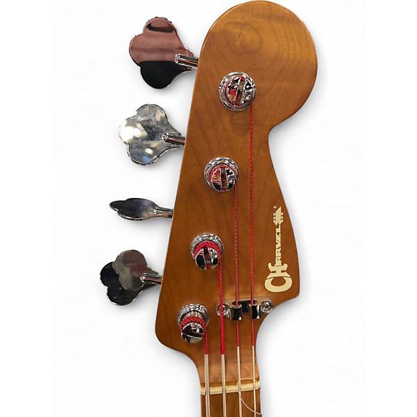 Used Charvel Pro Mod San Dimas PJ IV Metallic Black Electric Bass Guitar