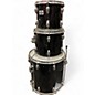 Used Slingerland 4 Piece Spirit Drum Kit Black Drum Kit